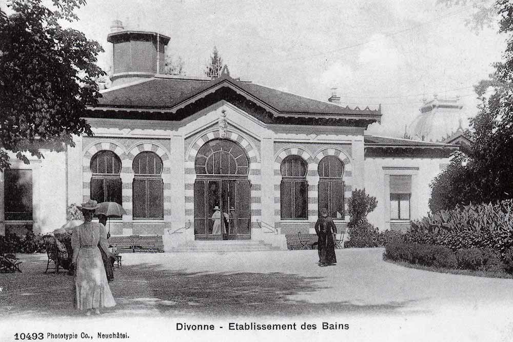 Second établissement thermal, de style mauresque, construit en 1885, fut détruit en 1962.