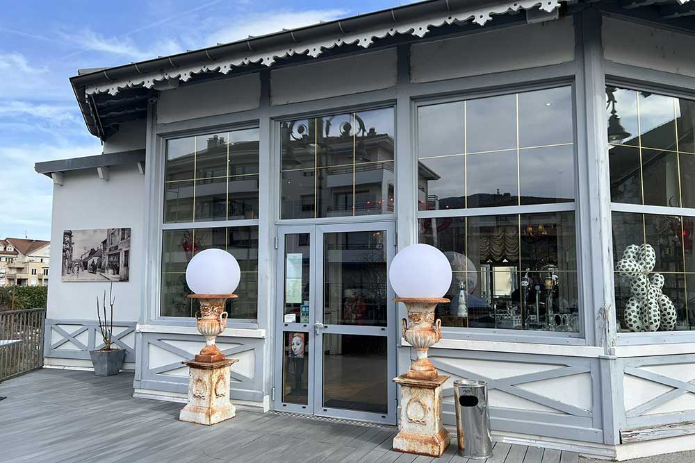 Entrée du restaurant Le Rotonde.