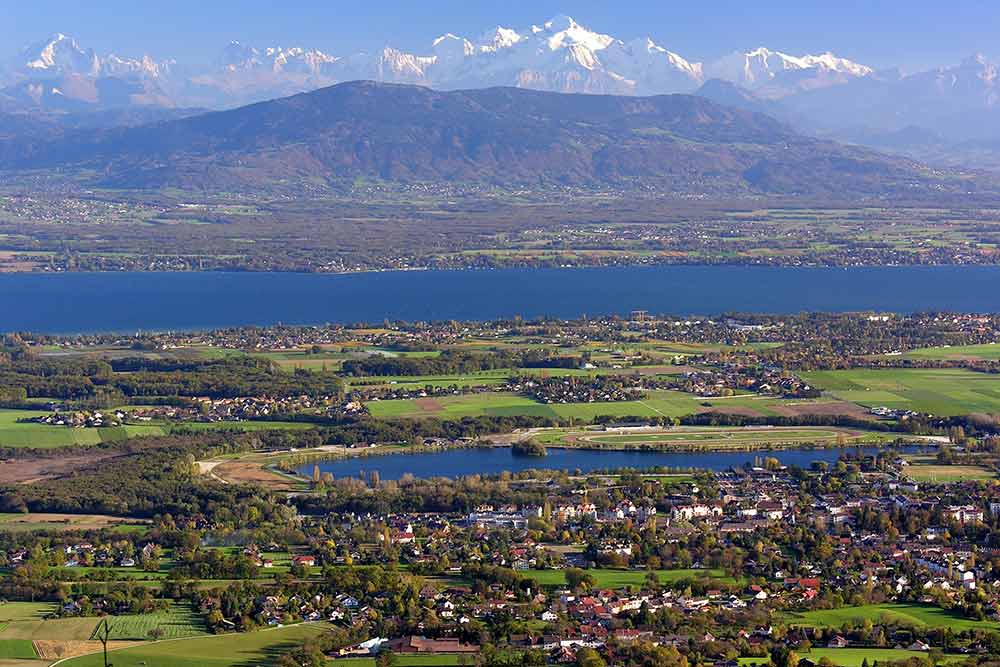 Divonnes-les-Bains - face au Mont-Blanc.