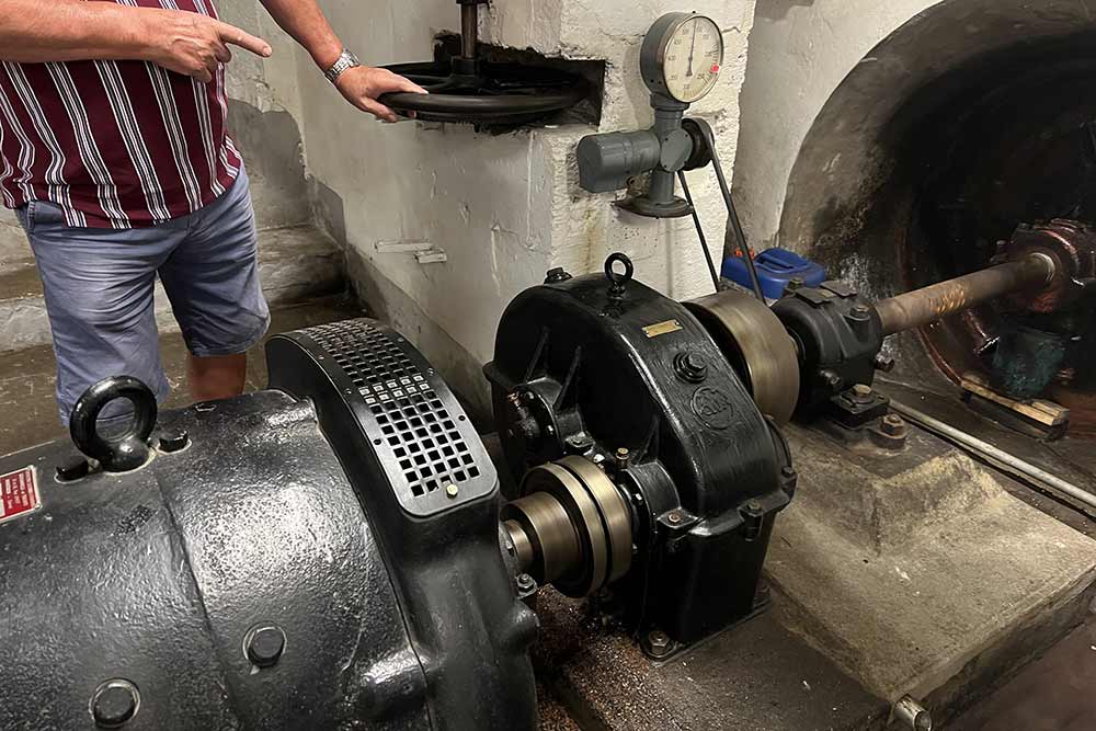 Divonne-les-Bains - La machine fonctionne à la perfection.