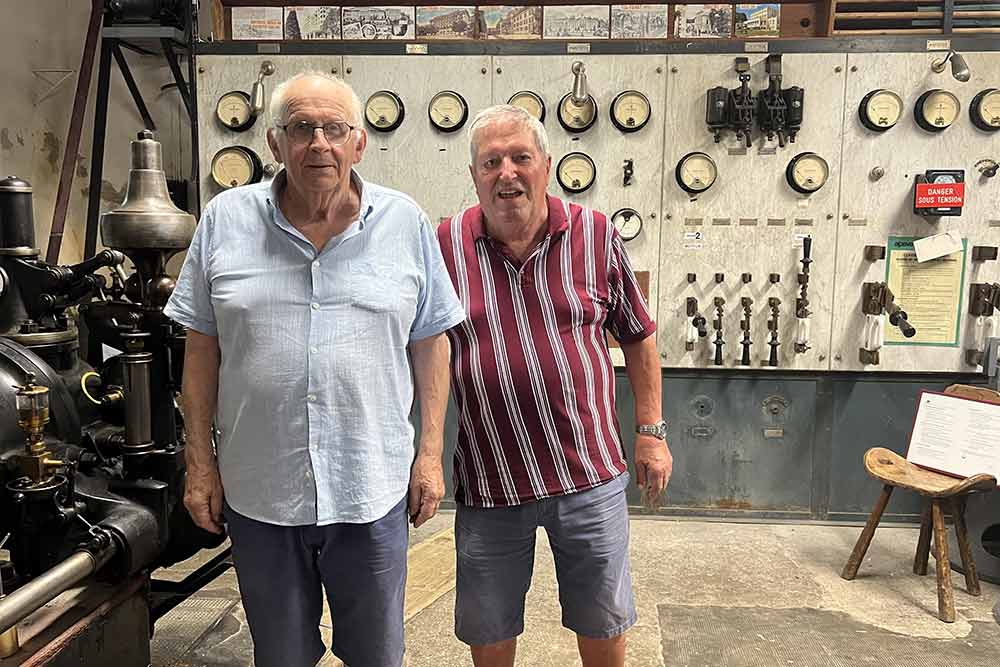 Divonne-les-Bains - A Gauche Dominique Coppolani, à droite Bernard Cattarosi