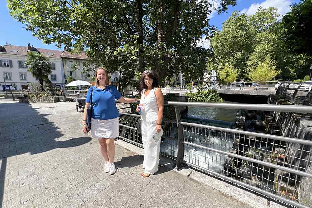 Divonne-les-Bains - Valérie EL Nammar et Magali Bolzinger Dubout.