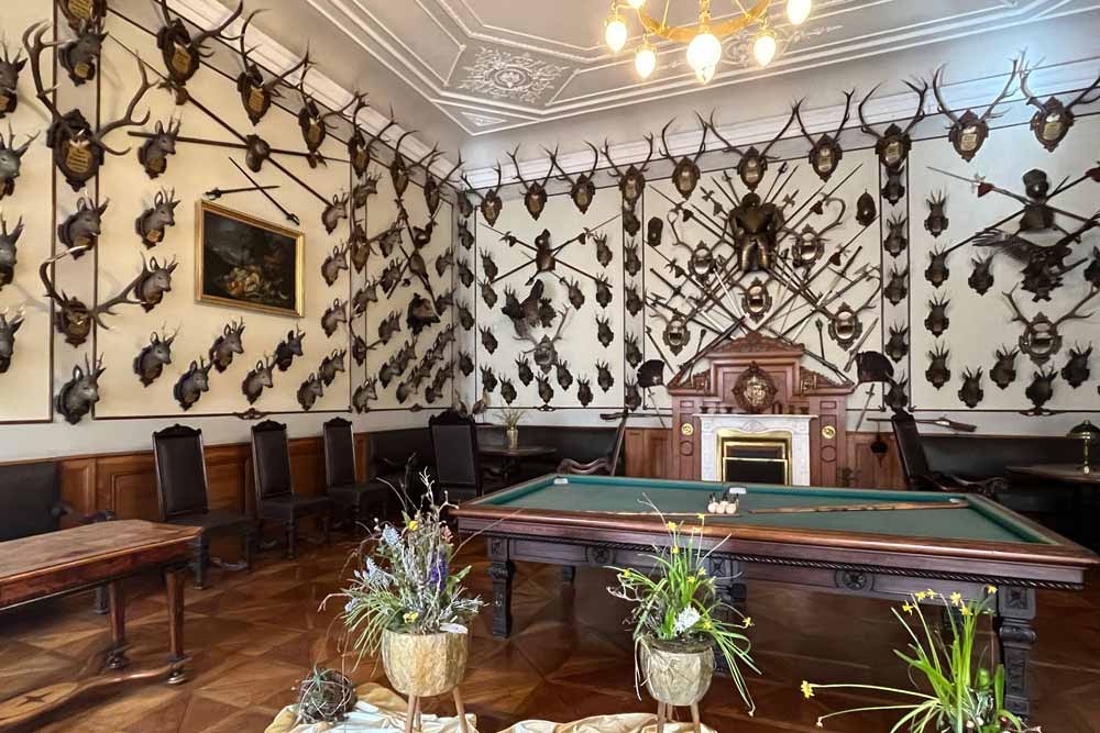 Kromeriz - La salle de la Chasse (château de Kromeriz)
