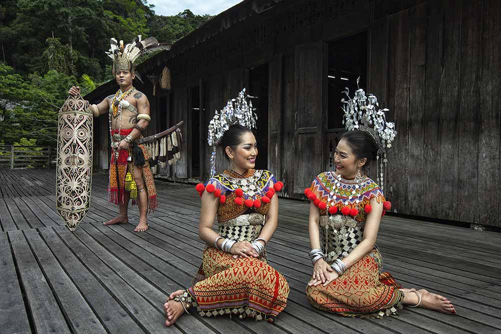 De magnifiques tenues traditionnelles 