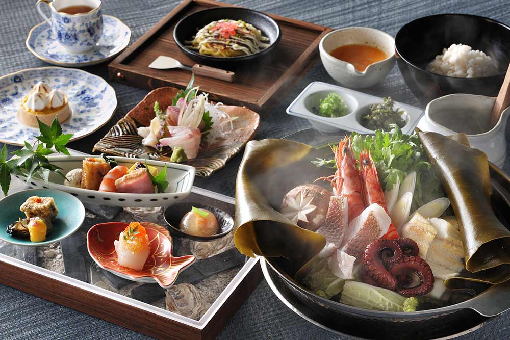 Miyajima - Un plat pour le dîner.