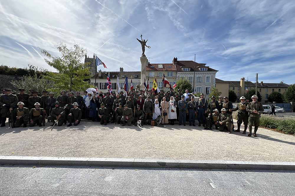 Musée de la Grande Guerre - Troisième photos avec des participants.