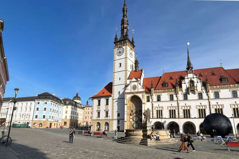 L’hôtel de ville d’Olomouc