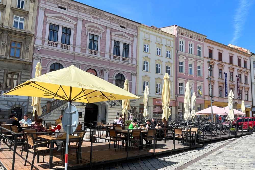 Olomouc - La place Horni Namesti