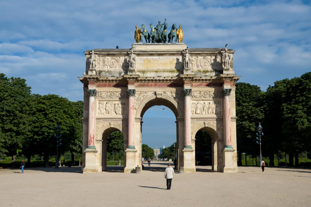 Paris Rome - Arc de Triomphe du Carrousel.