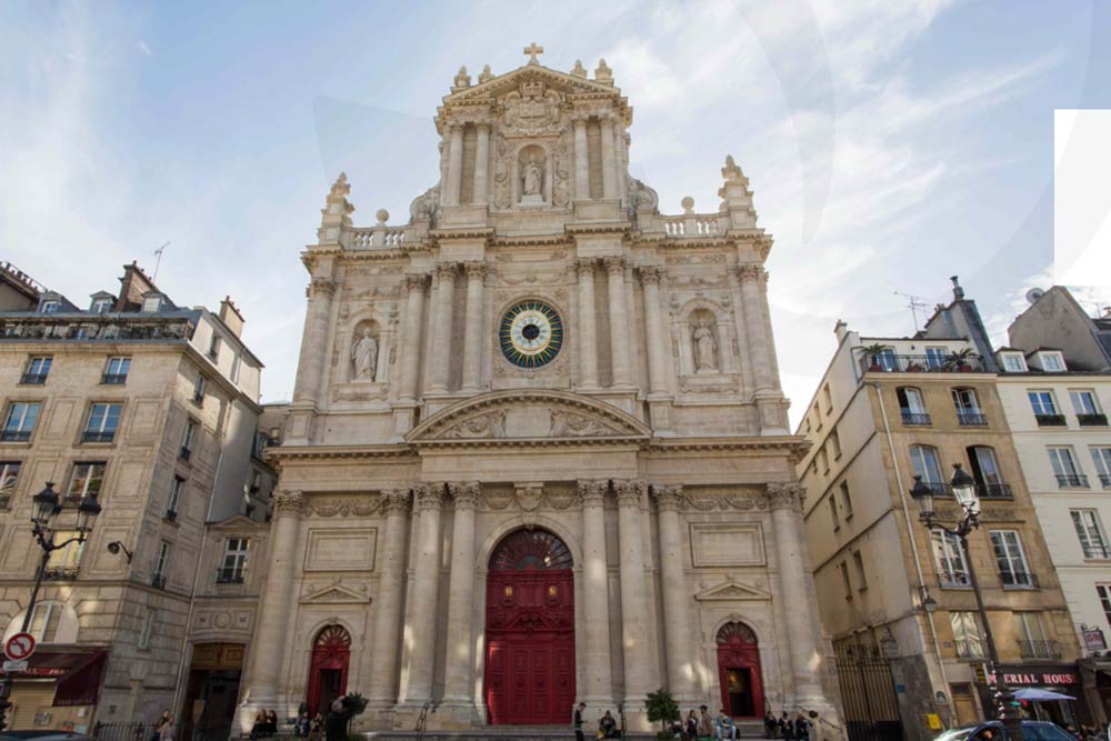 Eglise St Paul St Louis à Paris.