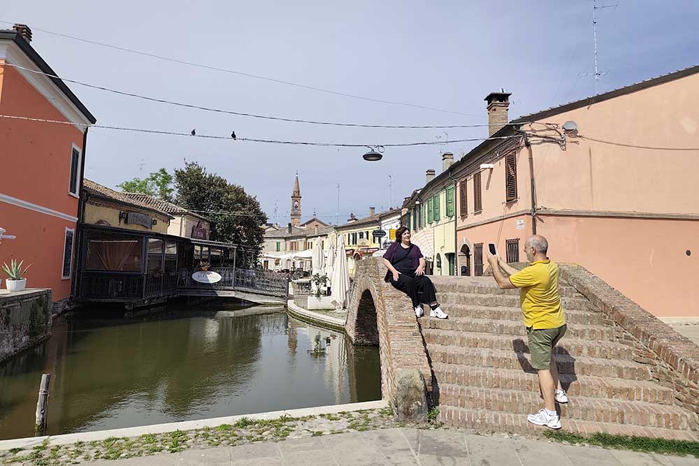 Des canaux et des ponts partout: la petite Venise.