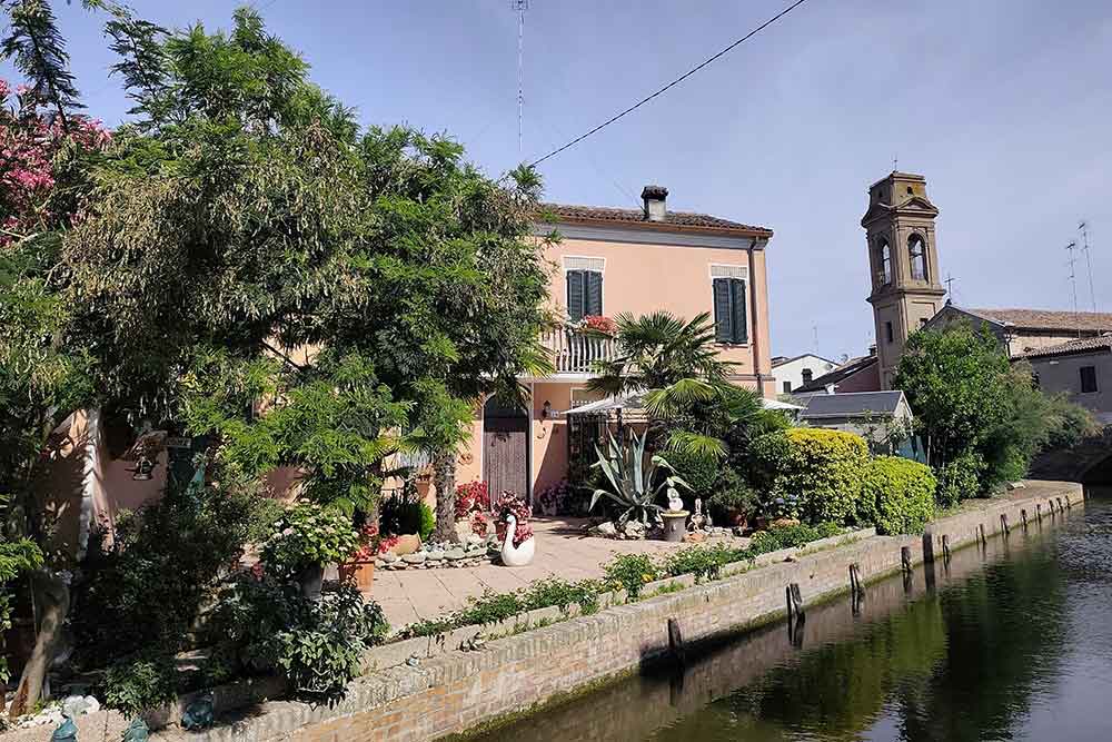 Comacchio - Des jardins inattendus.