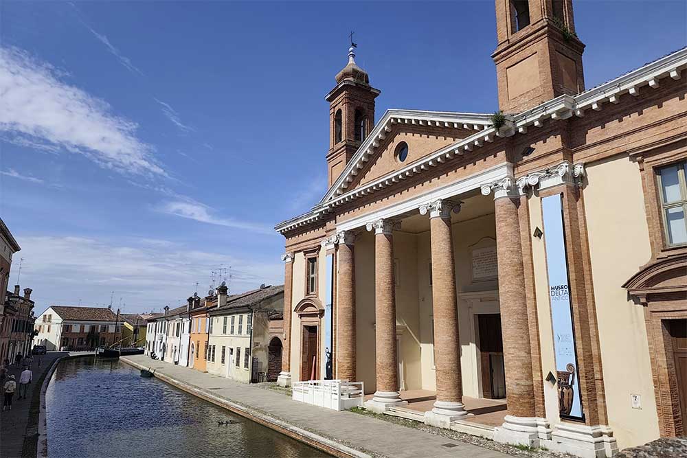 Comacchio - Le musée du Delta Antique, un ancien hospice.