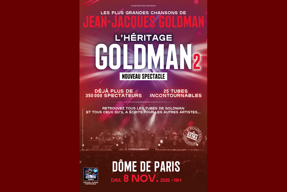 L'Héritage Goldman 2 - Un spectacle à ne pas manquer.