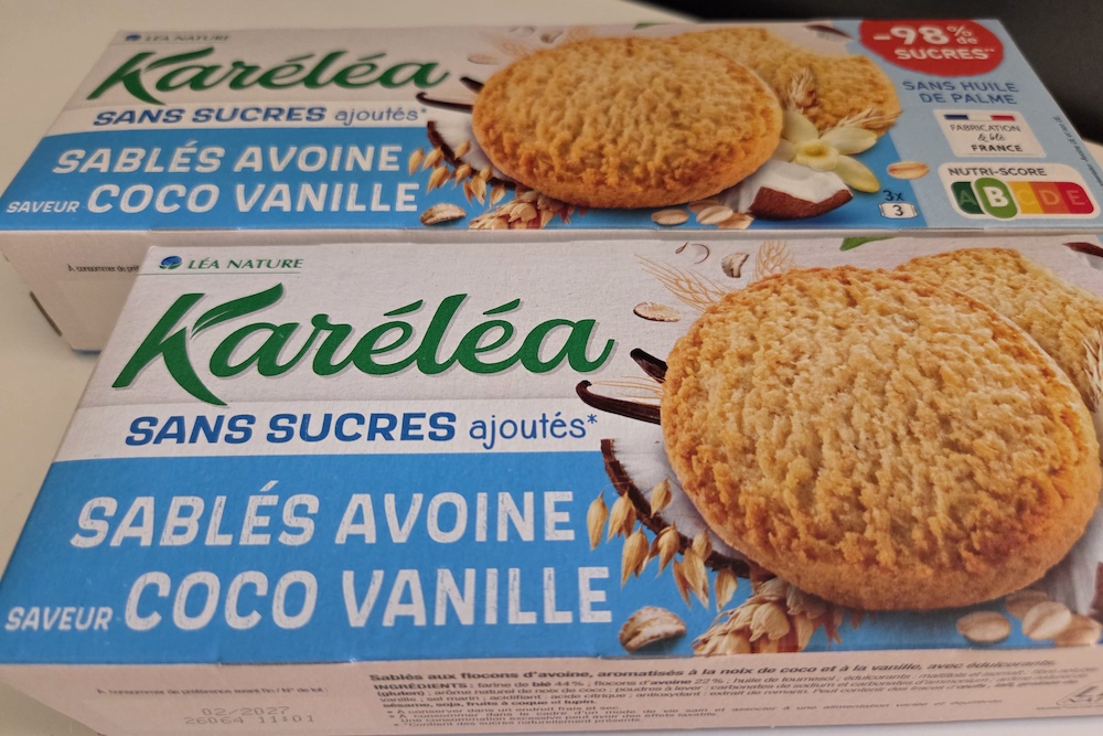Karéléa invite à l’évasion avec ses Sablés avoine, coco et vanille.