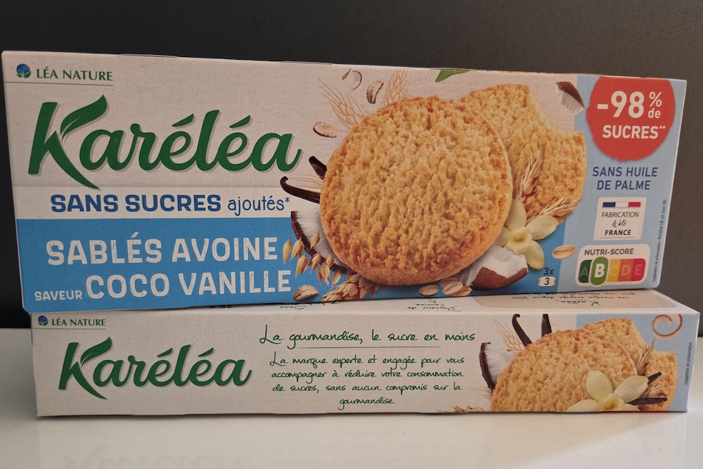 Karéléa fait entrer un souffle d’exotisme d’exotisme au rayon diététique avec une nouvelle recette de biscuits sans sucres ajoutés.