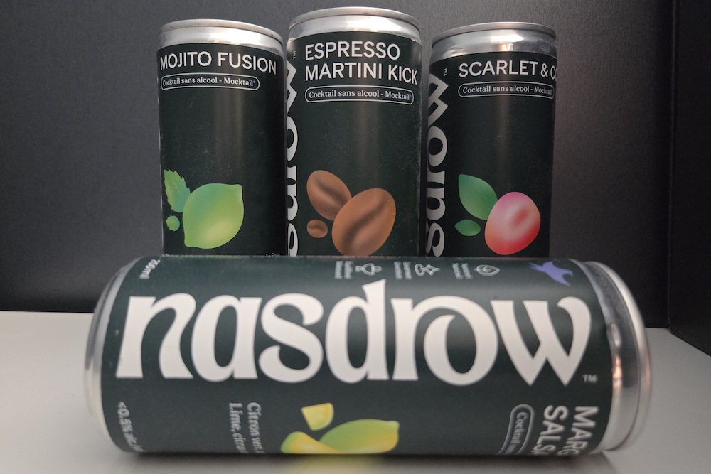 Avec Nasdrow, le sans-alcool monte en gamme.