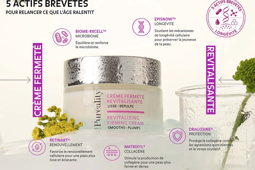 Des actifs efficaces pour une peau en bonne santé.
