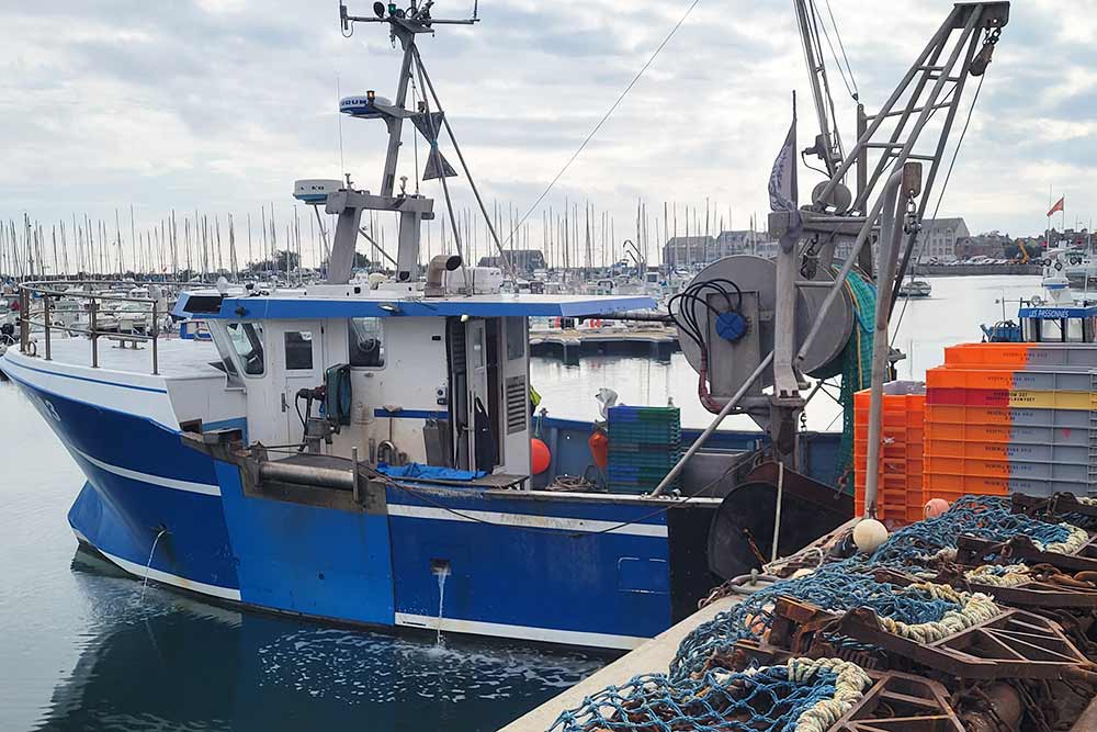 Tatihou - Le port de Saint-Vaast.